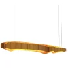 Duża lampa wyspowa LED Horizon (QN-HORIZON-LED-LP-140-TEAK) - Quintiesse