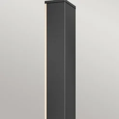 Duża latarnia naścienna LED Nocar - - Strukturalna czerń (KL-NOCAR-L-BK) - Elstead Lighting