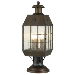 Duża latarnia stojąca Nantucket - 3 źródła światła (QN-NANTUCKET3-L-AS) - Quintiesse