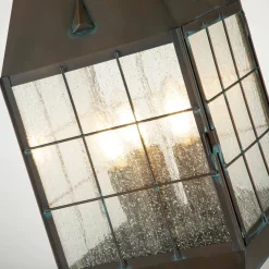 Duża latarnia stojąca Nantucket - 3 źródła światła (QN-NANTUCKET3-L-AS) - Quintiesse