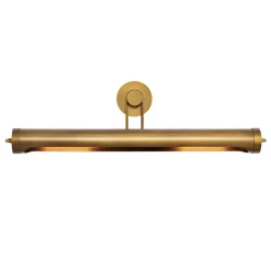 Duża obrazówka Wynwood - 2 źródła światła - Vintage mosiądz (QN-WYNWOOD-PL-L-VBS) - Quintiesse