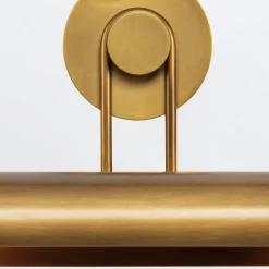 Duża obrazówka Wynwood - 2 źródła światła - Vintage mosiądz (QN-WYNWOOD-PL-L-VBS) - Quintiesse