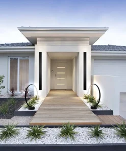 Duży kinkiet zewnętrzny 2m Hikone 4000K (9928) - Shilo Garden