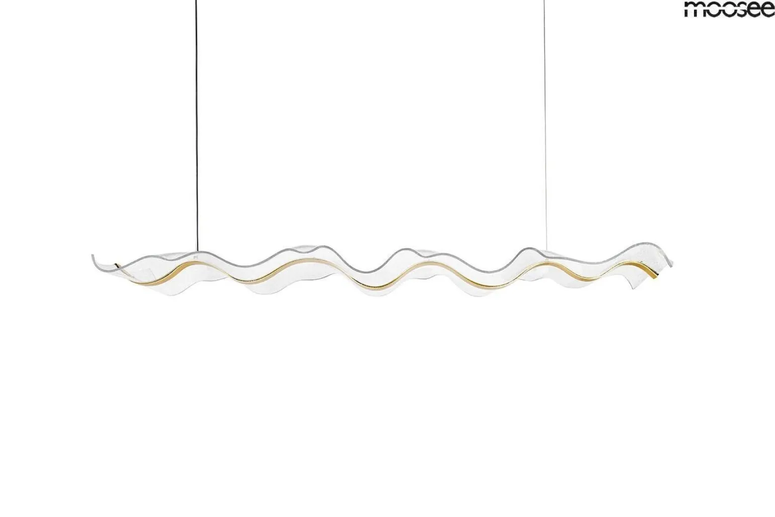 Efektowna lampa wisząca BREATH 120 złota (MSE1501100403) - Moosee