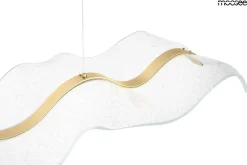 Efektowna lampa wisząca BREATH 120 złota (MSE1501100403) - Moosee