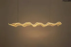 Efektowna lampa wisząca BREATH 120 złota (MSE1501100403) - Moosee