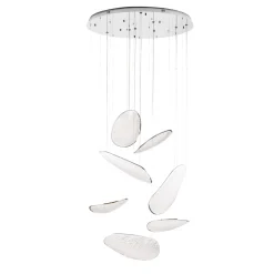 Ekskluzywna kaskadowa lampa wisząca MAXLIGHT P0634D EMPIRE 121W, CHROM
