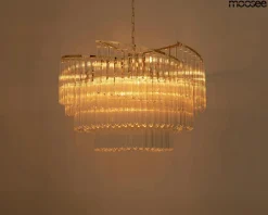 Ekskluzywna kryształowa lampa wisząca LUMA 60 złota (MSE1501100568) - Moosee