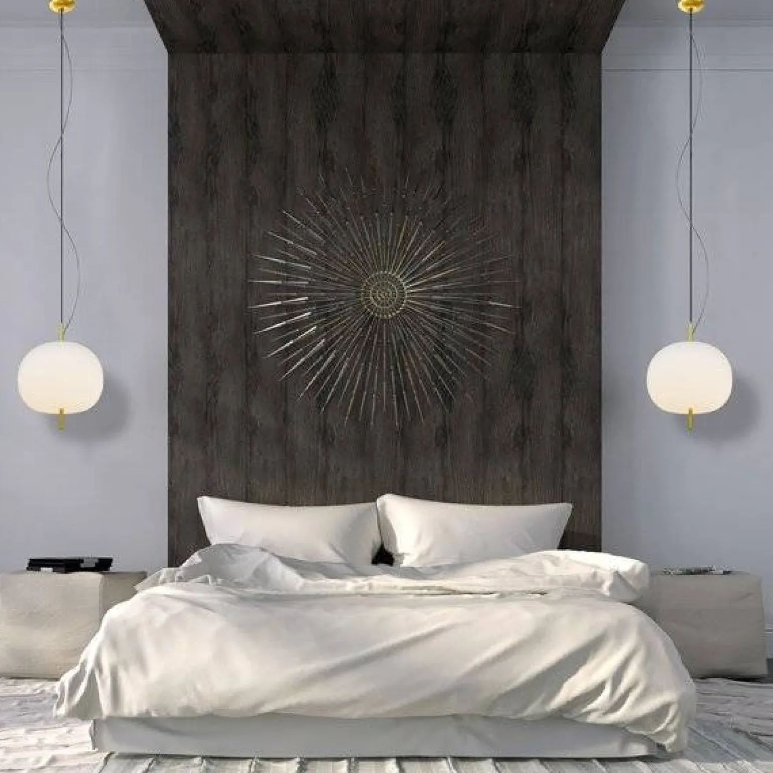 Ekskluzywna lampa LED wisząca złoto biała Apple P Altavola Design (LA058/P ) - ALTAVOLA DESIGN