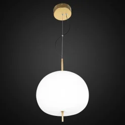 Ekskluzywna lampa LED wisząca złoto biała Apple P Altavola Design (LA058/P ) - ALTAVOLA DESIGN
