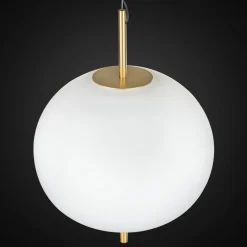 Ekskluzywna lampa LED wisząca złoto biała Apple P Altavola Design (LA058/P ) - ALTAVOLA DESIGN