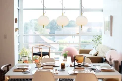 Ekskluzywna lampa LED wisząca złoto biała Apple CL3 Altavola Design (LA058/CL3 ) - ALTAVOLA DESIGN