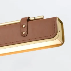 Ekskluzywna lampa ledowa Valise skóra koniakowa (QN-VALISE-LP80-VBS-CL) - Quintiesse