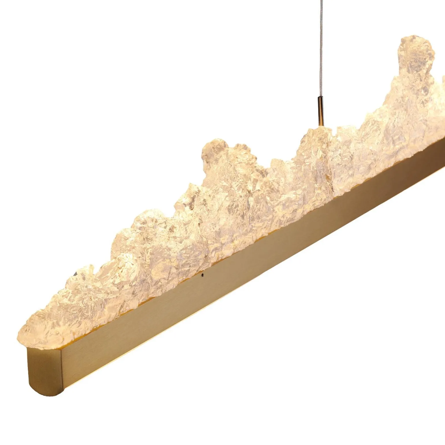 Ekskluzywna lampa wisząca MONTANA LONG LED złota 125 cm (ST-6490P/L) - Step into Design