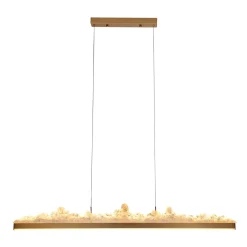 Ekskluzywna lampa wisząca MONTANA LONG LED złota 125 cm (ST-6490P/L) - Step into Design