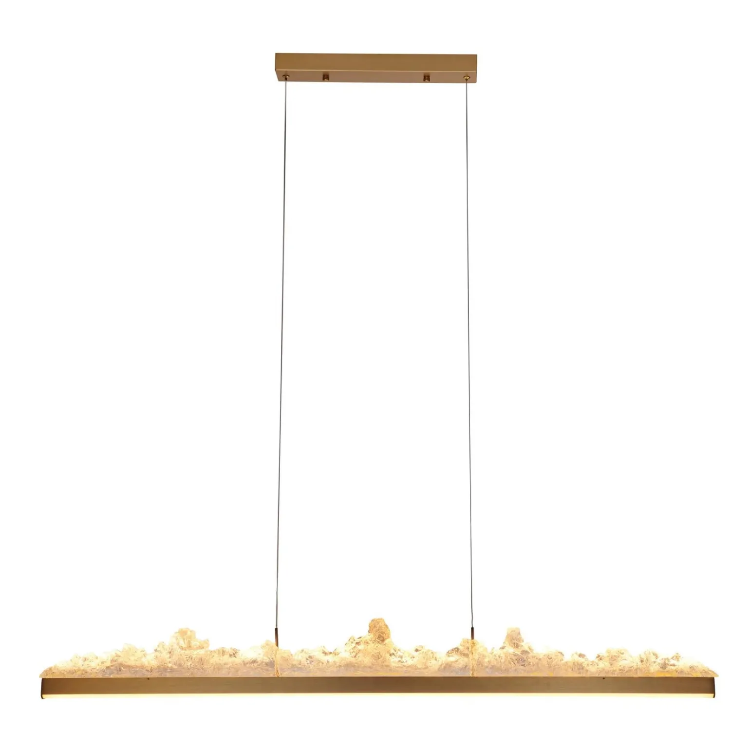 Ekskluzywna lampa wisząca MONTANA LONG LED złota 125 cm (ST-6490P/L) - Step into Design