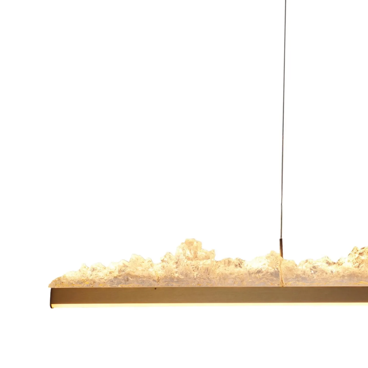 Ekskluzywna lampa wisząca MONTANA LONG LED złota 125 cm (ST-6490P/L) - Step into Design