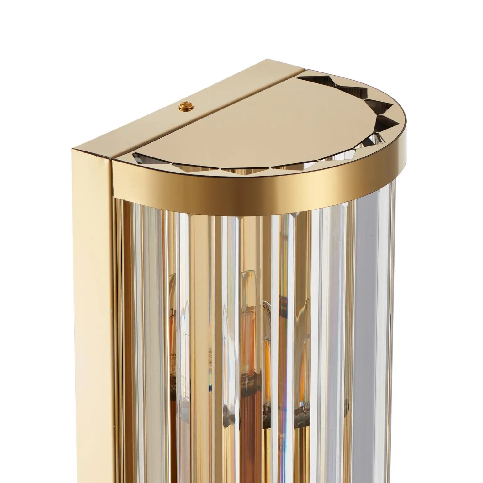 Ekskluzywny kinkiet EXELLENT złota szklane rurki 45 cm (ST-88022W) - Step into Design