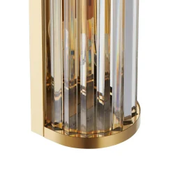 Ekskluzywny kinkiet EXELLENT złota szklane rurki 45 cm (ST-88022W) - Step into Design