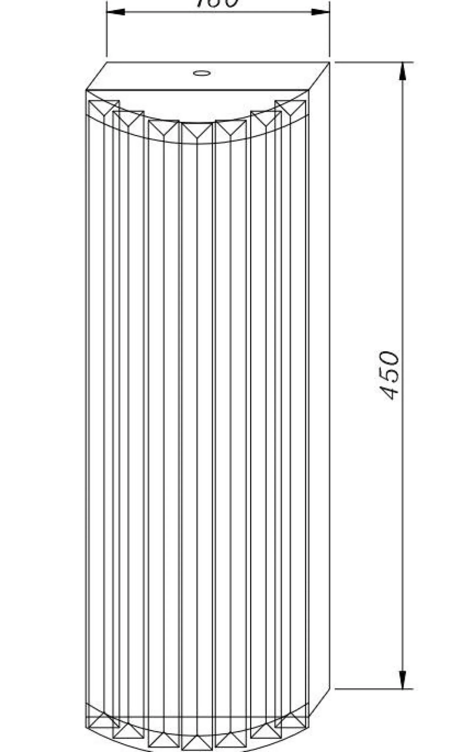 Ekskluzywny kinkiet EXELLENT złota szklane rurki 45 cm (ST-88022W) - Step into Design