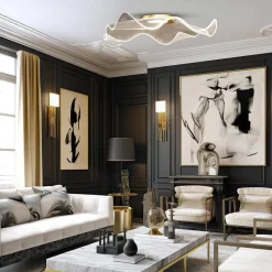 Ekskluzywny plafon do salonu LARGO 16W LED (ML1043) - Milagro