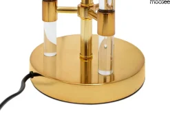 Elegancka lampa stołowa MOXY złota / czarna (MSE1501100401) - Moosee