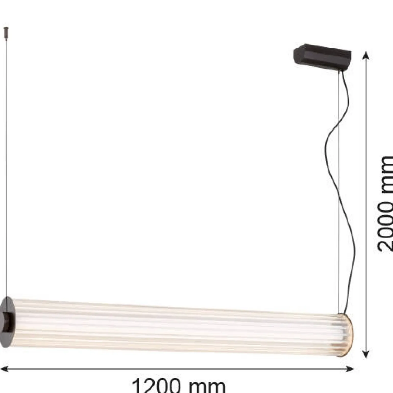 Elegancka lampa wisząca nad stół HAMPTON (8625) - Argon