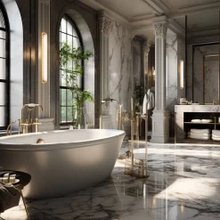 Elegancki kinkiet HAMPTON w kolorze mosiądzu (8622) - Argon