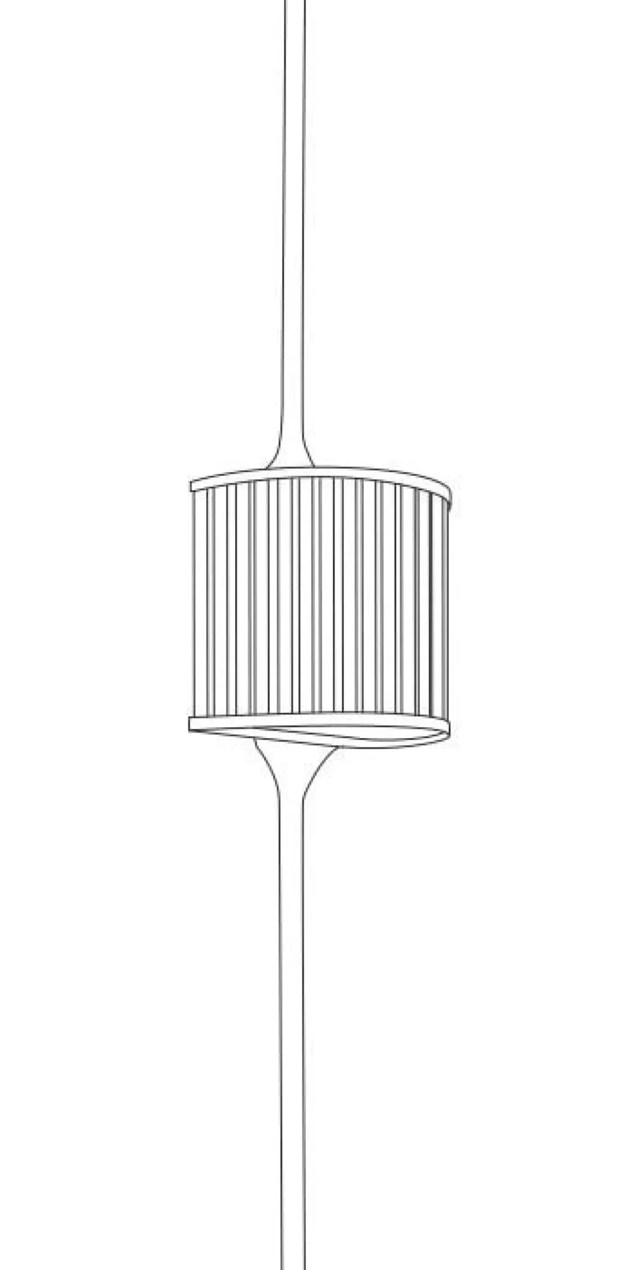 Elegancki kinkiet SERGIO-2 złota 90 cm (ST-DL8533 gold) - Step into Design