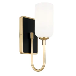Elegancki kinkiet Solia Szampański brąz (KL-SOLIA-1W-CPZB) - Elstead Lighting