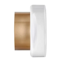 Elegancki okrągły kinkiet CARMELLO LED transparentna złota 13,5 cm (ST-DL-8535 gold) - Step into Design