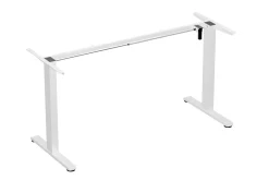 Elektrycznie regulowany stelaż do biurka z ładowarką USB Control Flex+ Biały (LV0740) - LVN SYSTEM