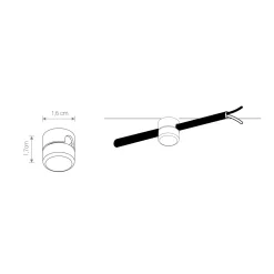 Element do montażu systemu Cameleon CAMELEON MOUNTING C (7320) - Nowodvorski