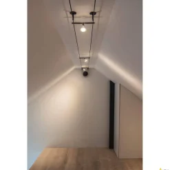 ELEMENTY KIERUJĄCE, do niskonapięciowego systemu linkowego TENSEO, krótkie, czarne, 2 szt. (186330) - SLV