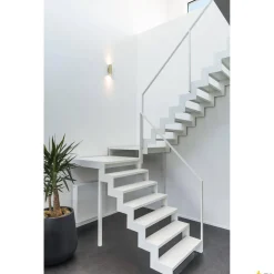 ENOLA_B, lampa ścienna, QPAR51, okrągła, up/down, mosiądz, maks. 50 W, z mosiężnym pierścieniem dekoracyjnym (151803) - SLV