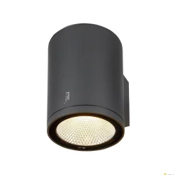 ENOLA ROUND L, single, lampa ścienna natynkowa LED outdoor, kolor antracytowy CCT 3000/4000K (1003440) - SLV
