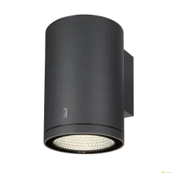 ENOLA ROUND L, single, lampa ścienna natynkowa LED outdoor, kolor antracytowy CCT 3000/4000K (1003440) - SLV