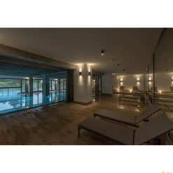 ENOLA ROUND M, zewnętrzna oprawa sufitowa natynkowa LED, kolor antracyt (1003427) - SLV