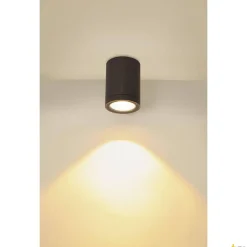 ENOLA ROUND M, zewnętrzna oprawa sufitowa natynkowa LED, kolor antracyt (1003427) - SLV