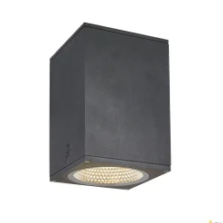 ENOLA SQUARE L, lampa sufitowa natynkowa LED outdoor, kolor antracytowy CCT 3000/4000K (1003439) - SLV