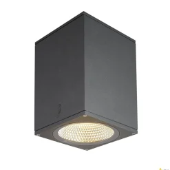 ENOLA SQUARE L, lampa sufitowa natynkowa LED outdoor, kolor antracytowy CCT 3000/4000K (1003439) - SLV