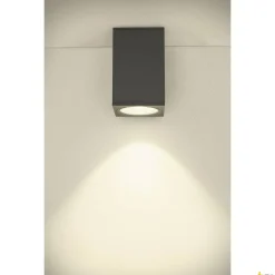 ENOLA SQUARE L, lampa sufitowa natynkowa LED outdoor, kolor antracytowy CCT 3000/4000K (1003439) - SLV