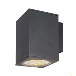 ENOLA SQUARE L, single, lampa ścienna natynkowa LED outdoor, kolor antracytowy CCT 3000/4000K (1003437) - SLV