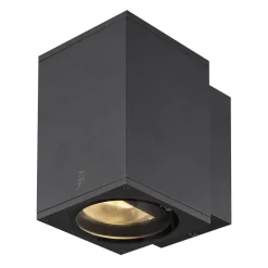 ENOLA SQUARE M, single, zewnętrzna oprawa ścienna natynkowa (1003417) - SLV