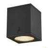 ENOLA SQUARE M, zewnętrzna oprawa sufitowa natynkowa LED, kolor antracytowy (1003421) - SLV
