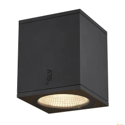 ENOLA SQUARE M, zewnętrzna oprawa sufitowa natynkowa LED, kolor antracytowy (1003421) - SLV