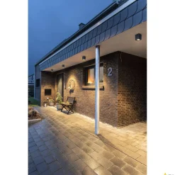 ENOLA SQUARE M, zewnętrzna oprawa sufitowa natynkowa LED, kolor antracytowy (1003421) - SLV