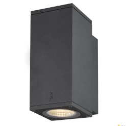 ENOLA SQUARE S, single lampa ścienna natynkowa LED outdoor, kolor antracytowy (1003416) - SLV