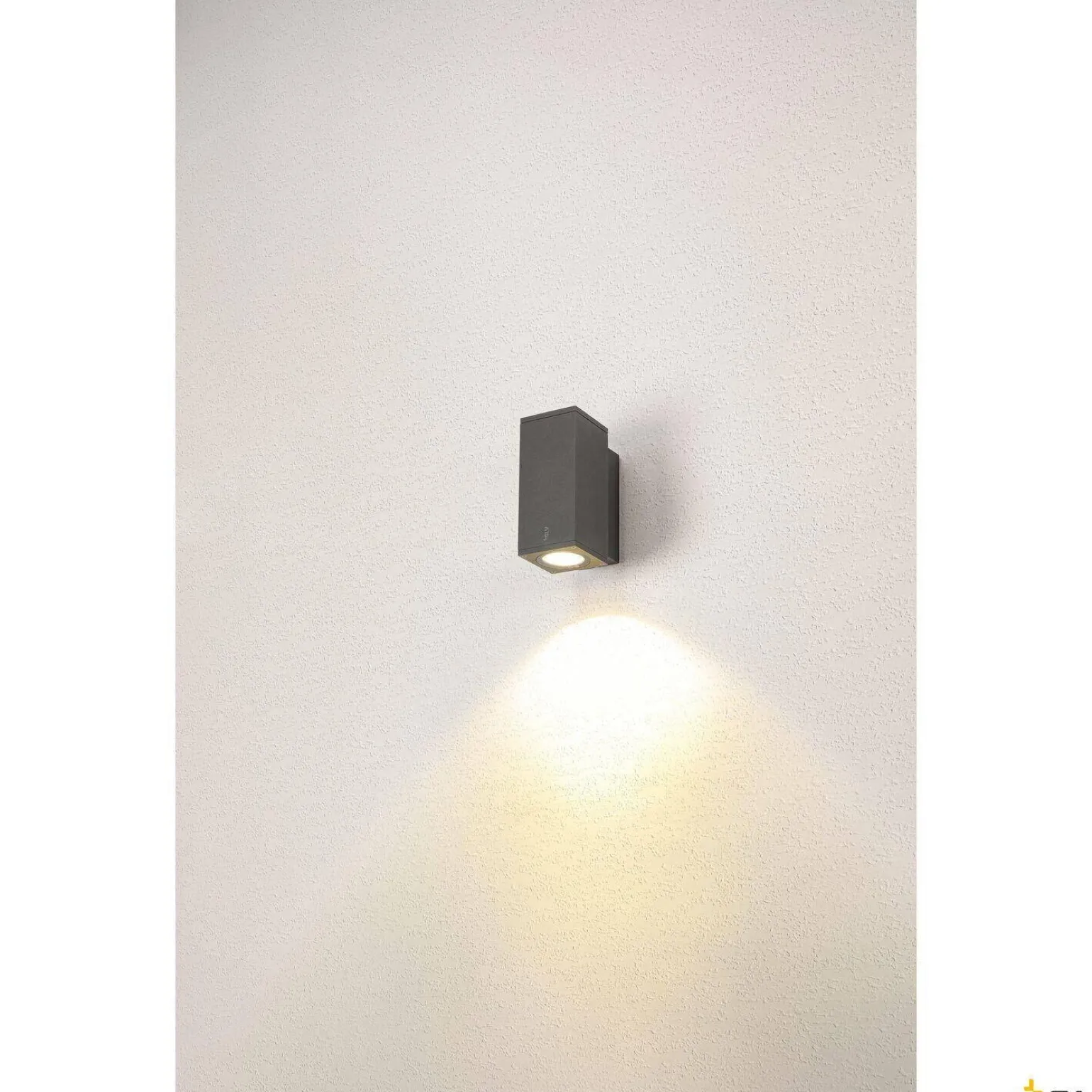 ENOLA SQUARE S, single lampa ścienna natynkowa LED outdoor, kolor antracytowy (1003416) - SLV