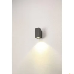 ENOLA SQUARE S, single lampa ścienna natynkowa LED outdoor, kolor antracytowy (1003416) - SLV